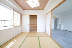 3LDKタイプ：和室の画像